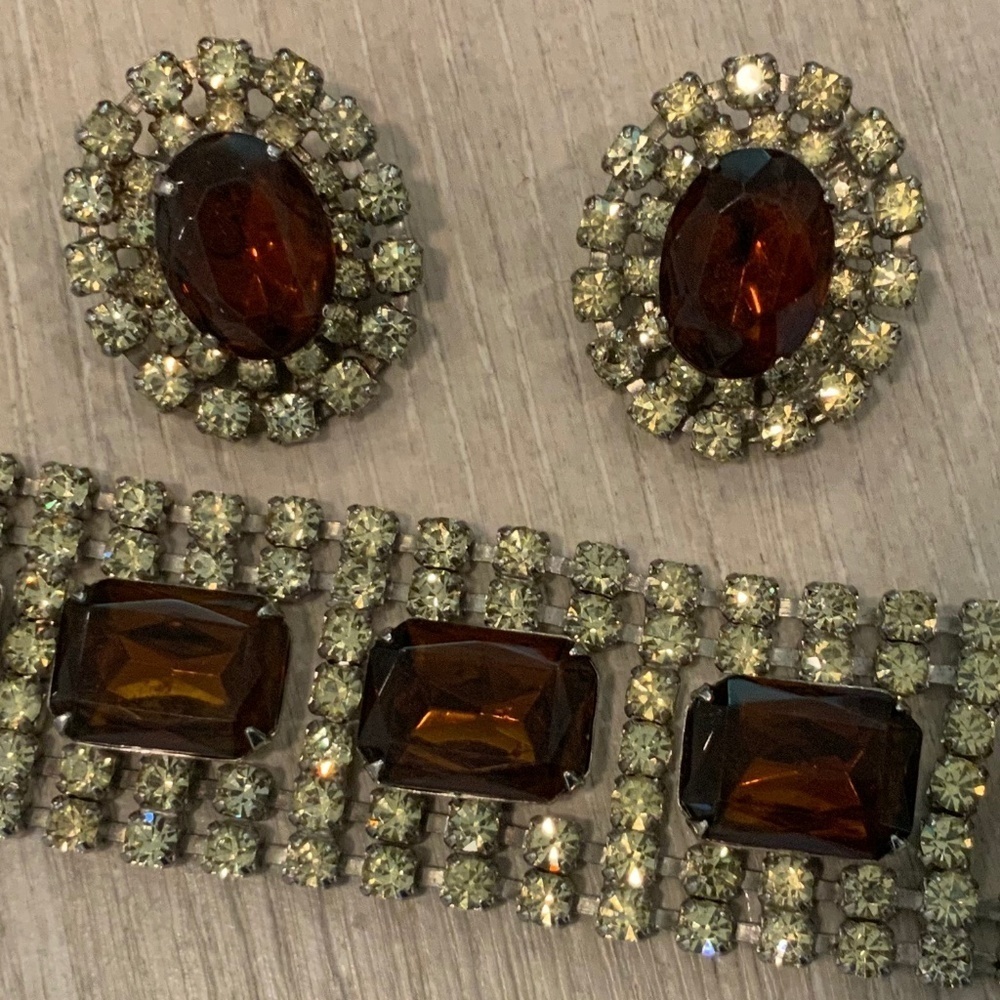 Vintage Bracelet and Earrings